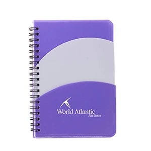 5" x 7" Santiago Double Pocket Spiral Notebook