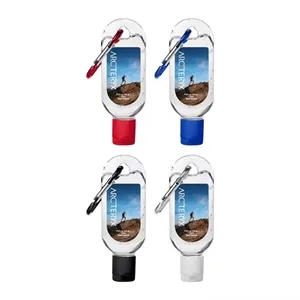 1 oz Daily Spritz Clear Sanitizer with Carabiner Clip