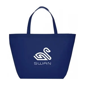 Thrifter Budget Non-Woven Shopper Tote Bags w/ 1 Color Imp.