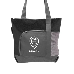 PIONEER Two-tone Tote Bags w/ 1 Color Imprint