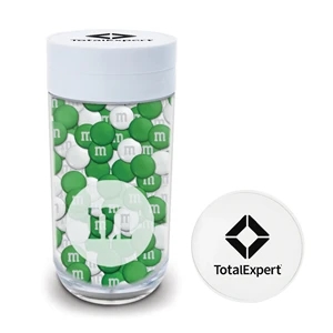 Gift Jar w/ Printed Customized Lid with Color Choice M&M's®