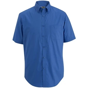 Men's Short Sleeve Stretch Poplin Shirt