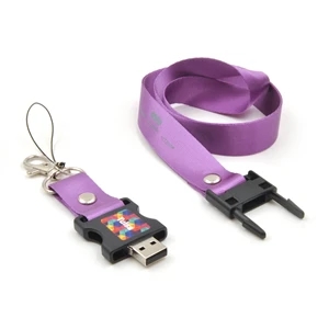 Custom Lanyard USB Flash Drive