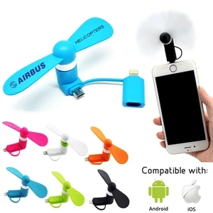 Portable USB Cellphone Fan