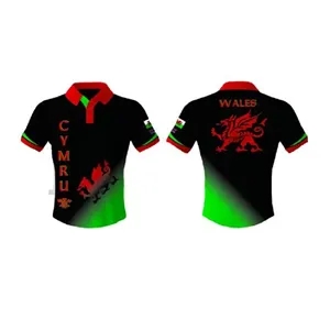Custom Logo Sublimated Dry Fit Custom Youth Soccer Jersey Polo Shirts