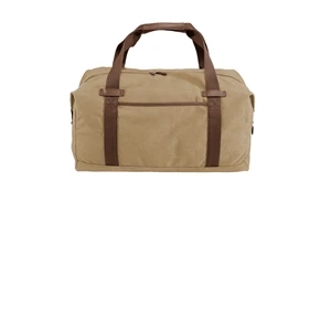 Port Authority Cotton Canvas Duffel.