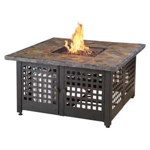 Endless Summer - LP Gas Outdoor Fire Pit with Slate/Marble M