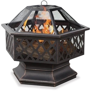 Endless Summer - Oil Rubbed Bronze Wood Burning Outdoor Fire