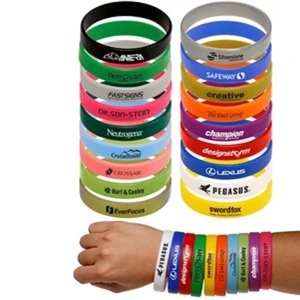 Silicone wristband