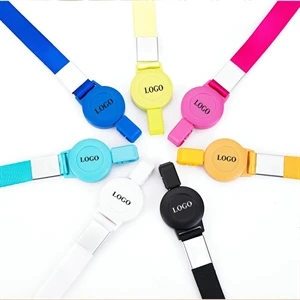 Custom Logo Lanyard with Badge Reel