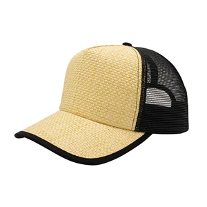 Straw Trucker Cap