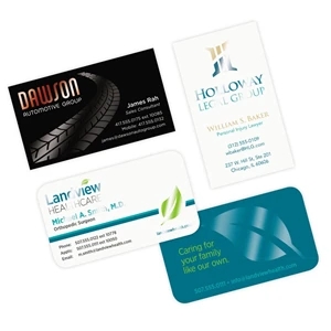 Full Color Business Cards + Spot Gloss