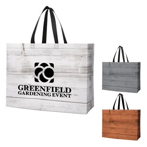 CHALET LAMINATED NON-WOVEN TOTE BAG