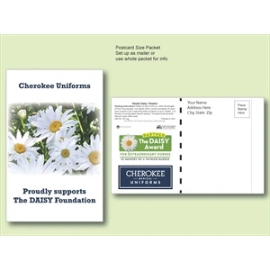 Shasta Daisy Flower Seed Packet Postcard Mailer 4" x 6.5"
