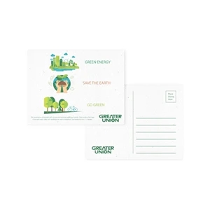 Premium Seeded Paper Postcard