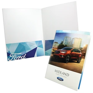 Quick-Ship Economy Full Color Folder, 24 Hr. Production