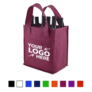 6- Pack Non-Woven Wine Tote