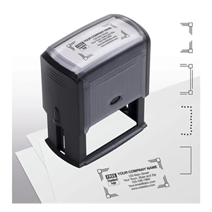 Stamp, Name & Address, Large - Self-Inking