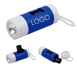 Pet Waste Disposal Bag Dispenser with LED Light