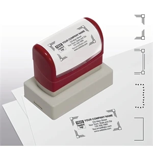 Stamp, Name & Address, Large - Pre-Inked