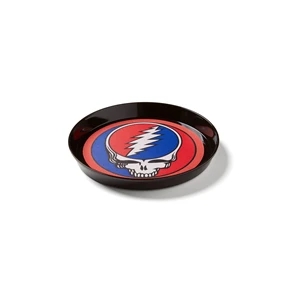 10" Round Plastic Non-Skid Serving Tray