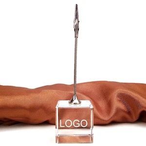 Personalized Crystal Memo Clip for Laser engraving