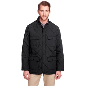 UltraClub Men's Dawson Quilted Hacking Jacket