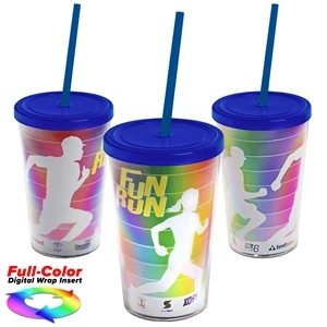 16 oz. Sentinel Tumbler with Full Color Insert