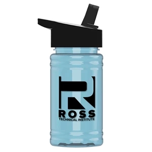 UpCycle - Mini 16 oz. rPet Sports Bottle with Flip Straw Lid
