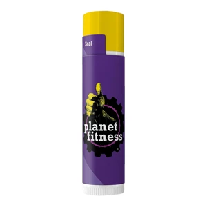 Custom Logo Custom SPF 15 Lip Balm In White Tube With Colored Cap