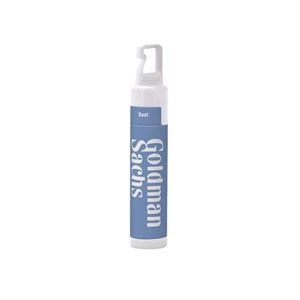 Custom Logo Custom SPF 15 Lip Balm In White Tube With Hook Cap