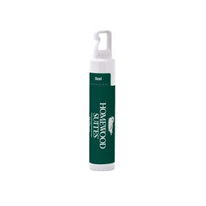 Custom Logo Custom SPF 30 Soy Base Lip Balm In White Hook Cap Tube
