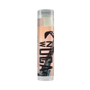 Custom Logo Custom SPF 30 Soy Based Lip Balm in Clear Tube & White Label