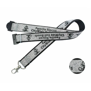 Custom Glitter Lanyards