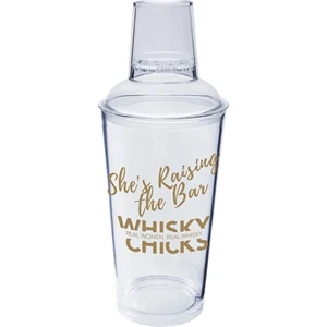 20 oz. Clear Plastic Pub Cocktail Shaker