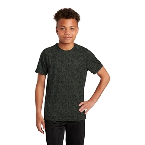 Sport-Tek Youth Digi Camo Tee.