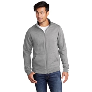 Port & Co Core Fleece Cadet Full-Zip Sweatshirt