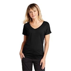 Sport-Tek Women's PosiCharge Tri-Blend Wicking Dolman Tee.