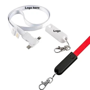 3 in 1 Charging Lanyard