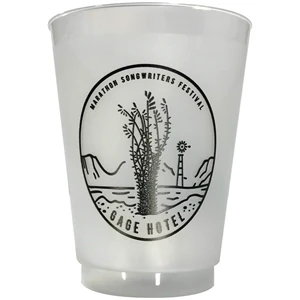 12 OZ Frost Flex Plastic Cups - Always Made in the USA