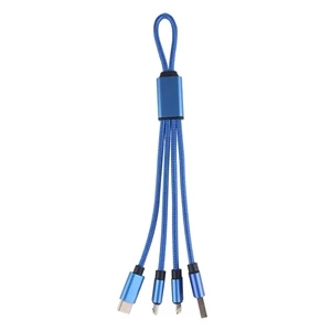 4-in-1 Nylon Charging Cable