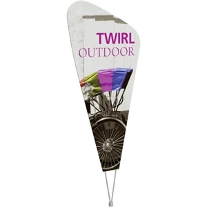 Twirl Outdoor Sign