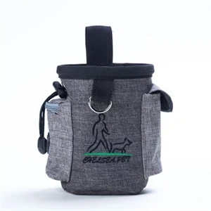 Pet Treat Pouch With Dispensers Dog Training Waist Bag