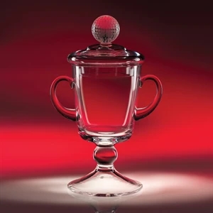 Cup Ranier Hand-Blown Crystal Award