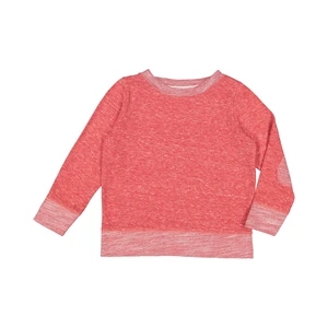 Rabbit Skins Toddler Harborside Melange French Terry Crew...
