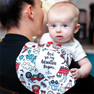 Peanut Burp Cloth