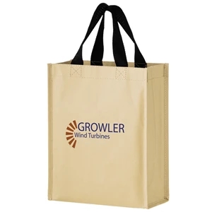 Non-Woven Hybrid Tote With Paper Exterior