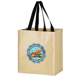 Non-Woven Hybrid Tote With Paper Exterior