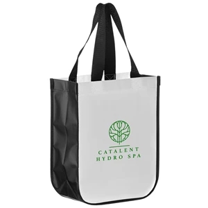 Matte Laminated Designer Tote Bags Curved Corners - Screen