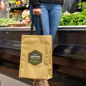 Kraft Insulated Grocery Tote Bag